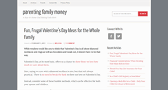 Desktop Screenshot of parentingfamilymoney.com