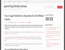 Tablet Screenshot of parentingfamilymoney.com